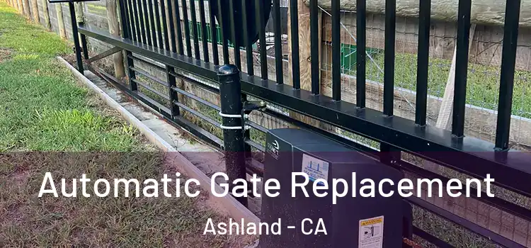 Automatic Gate Replacement Ashland - CA